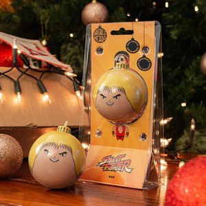 Ken Street Fighter Christmas Tree Bauble