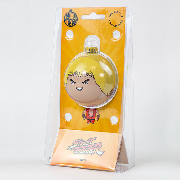 Ken Street Fighter Christmas Tree Bauble